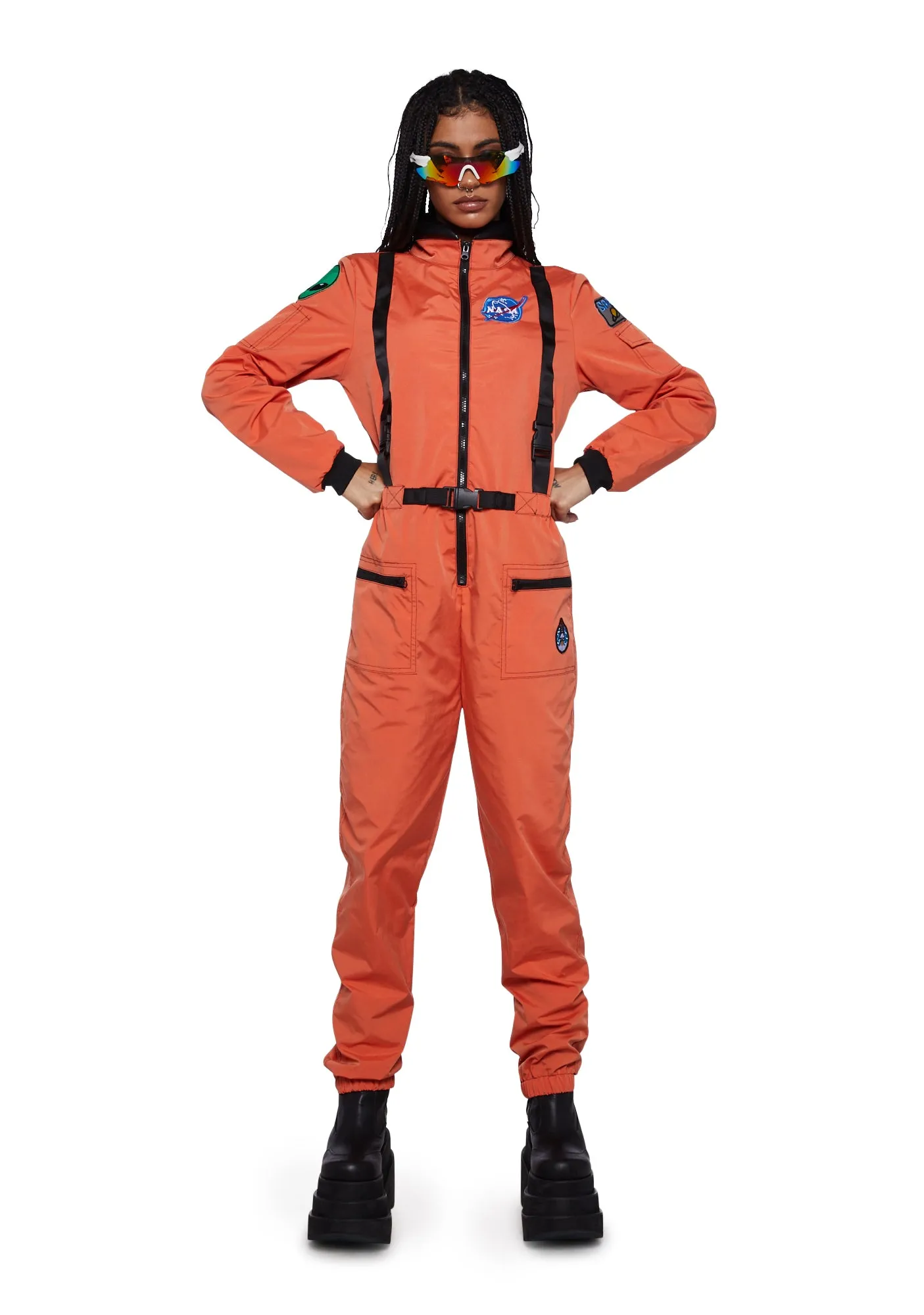 NASA-TY Flight Suit Costume sold by Dolls Kill product image thumbnail 2