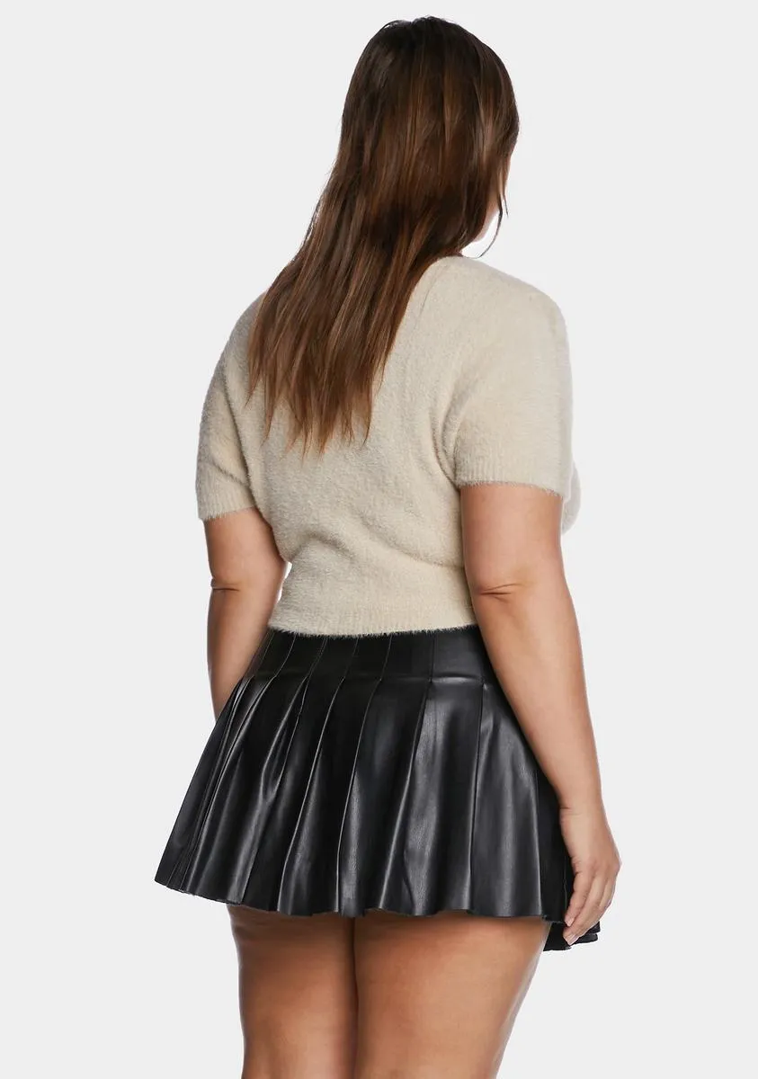 Plus Stunner Status Cropped Sweater sold by Dolls Kill product image thumbnail 5