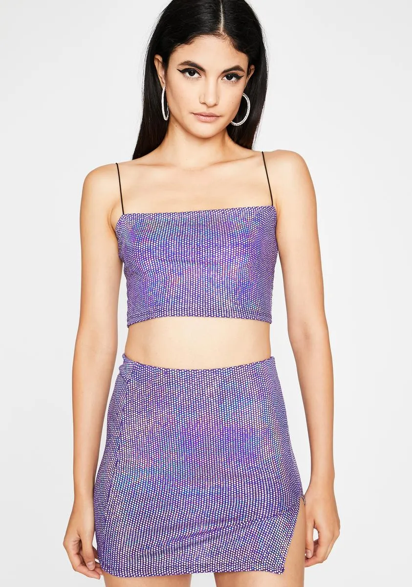 Death By Disco Sequin Set sold by Dolls Kill