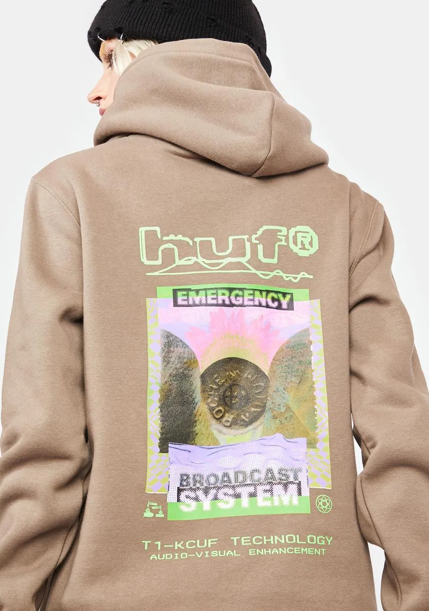 Emergency System Pullover Hoodie sold by Dolls Kill