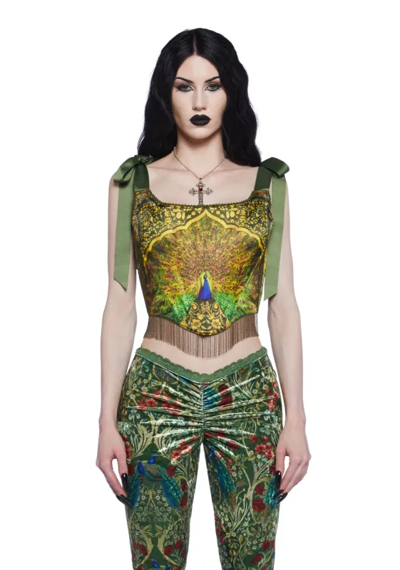 Rising Of The Supreme Corset Top sold by Dolls Kill