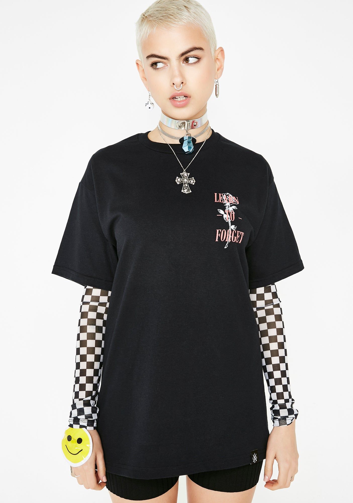 Nu-Rose Tee sold by Dolls Kill