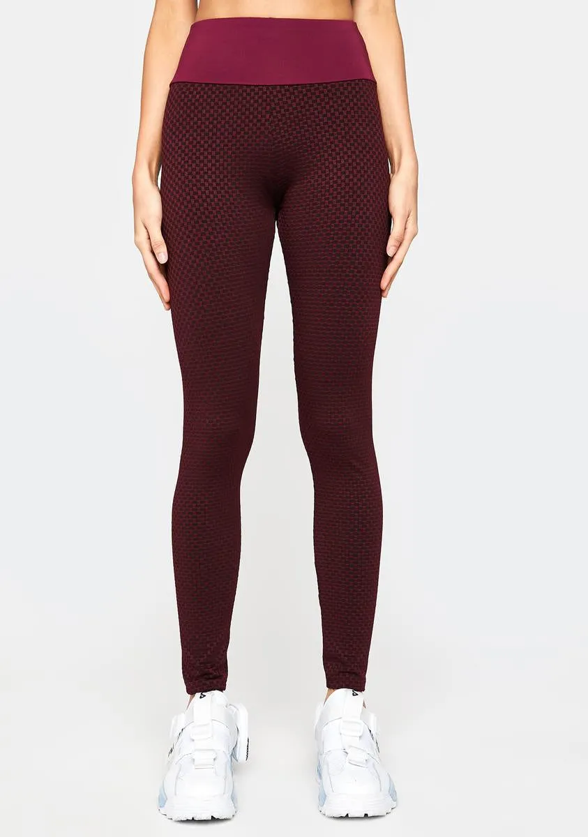 Wine Crush Of The Day Leggings sold by Dolls Kill