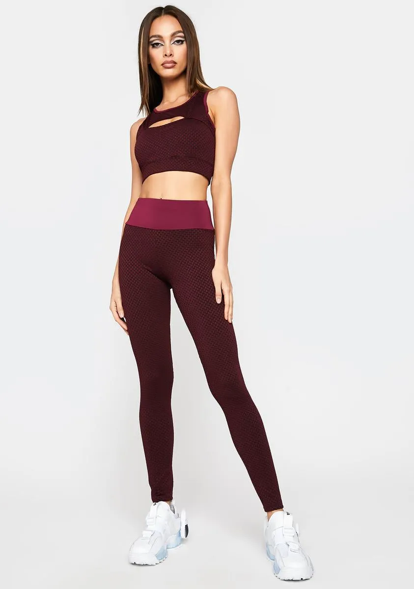 Wine Crush Of The Day Leggings sold by Dolls Kill product image thumbnail 2