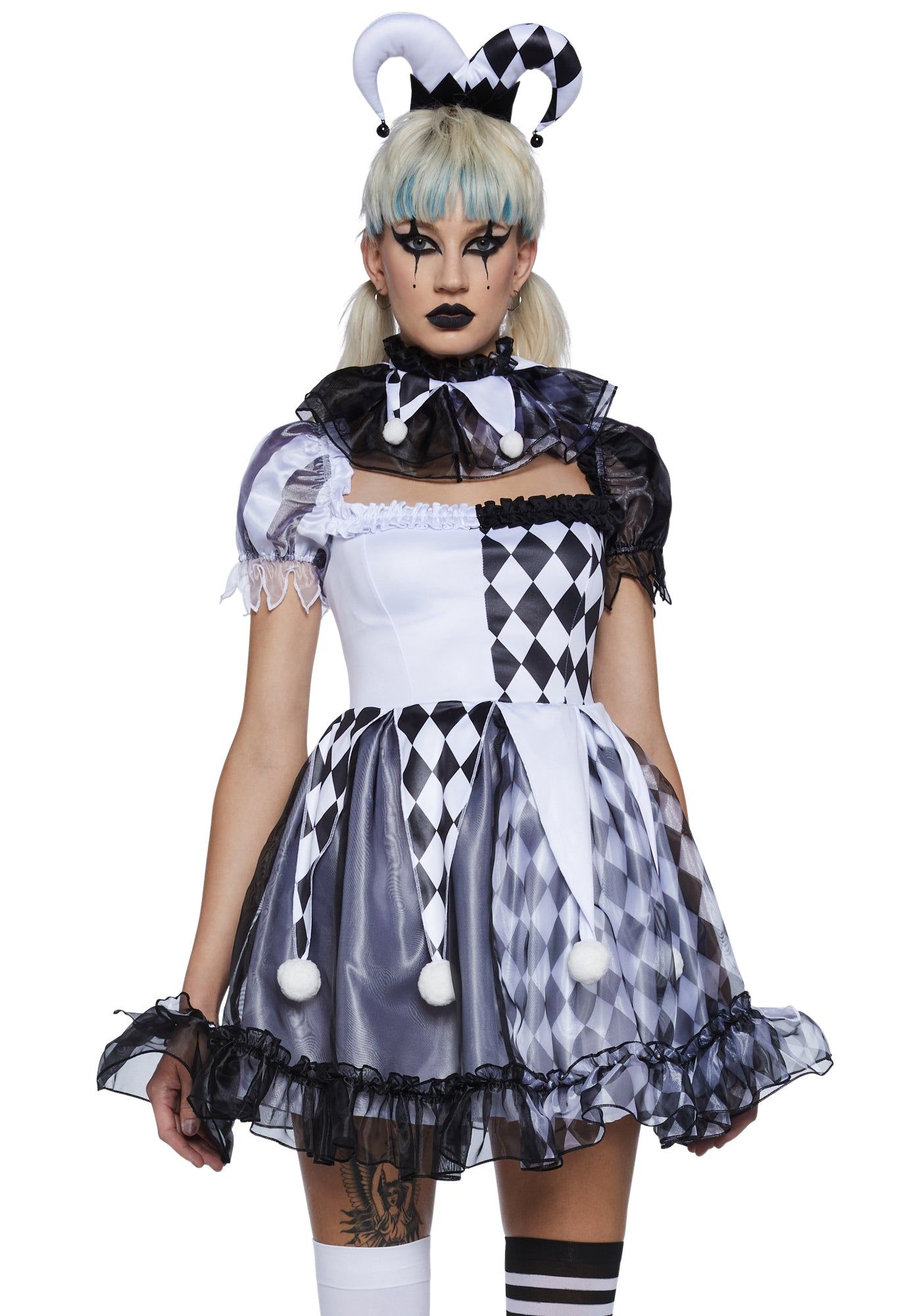 Twisted Trickster Costume Set sold by Dolls Kill