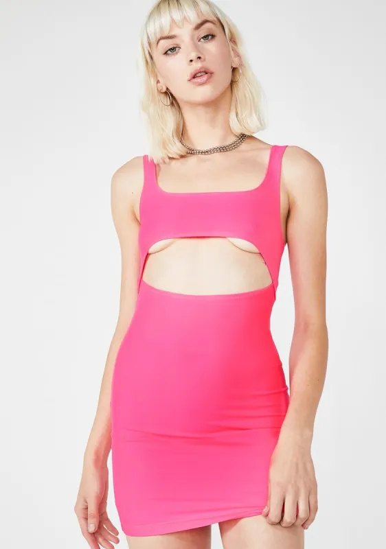 Miss Hulana Cut Out Dress sold by Dolls Kill