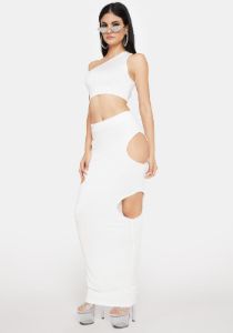 Nothing To Hide Maxi Skirt Set sold by Dolls Kill
