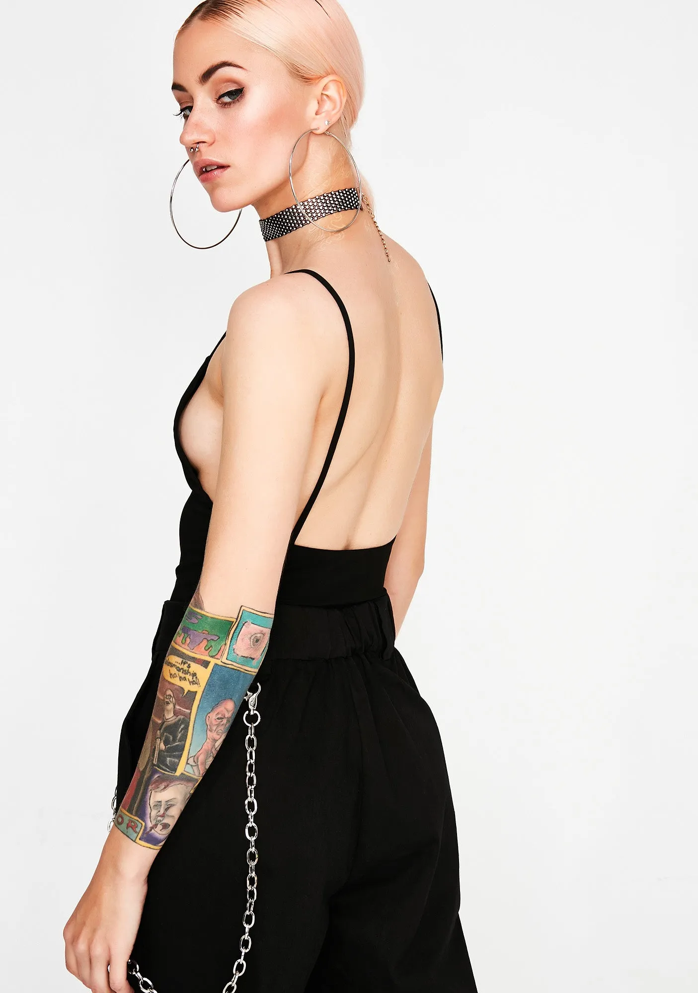 Midnight It'z Been Real Bodysuit sold by Dolls Kill product image thumbnail 4