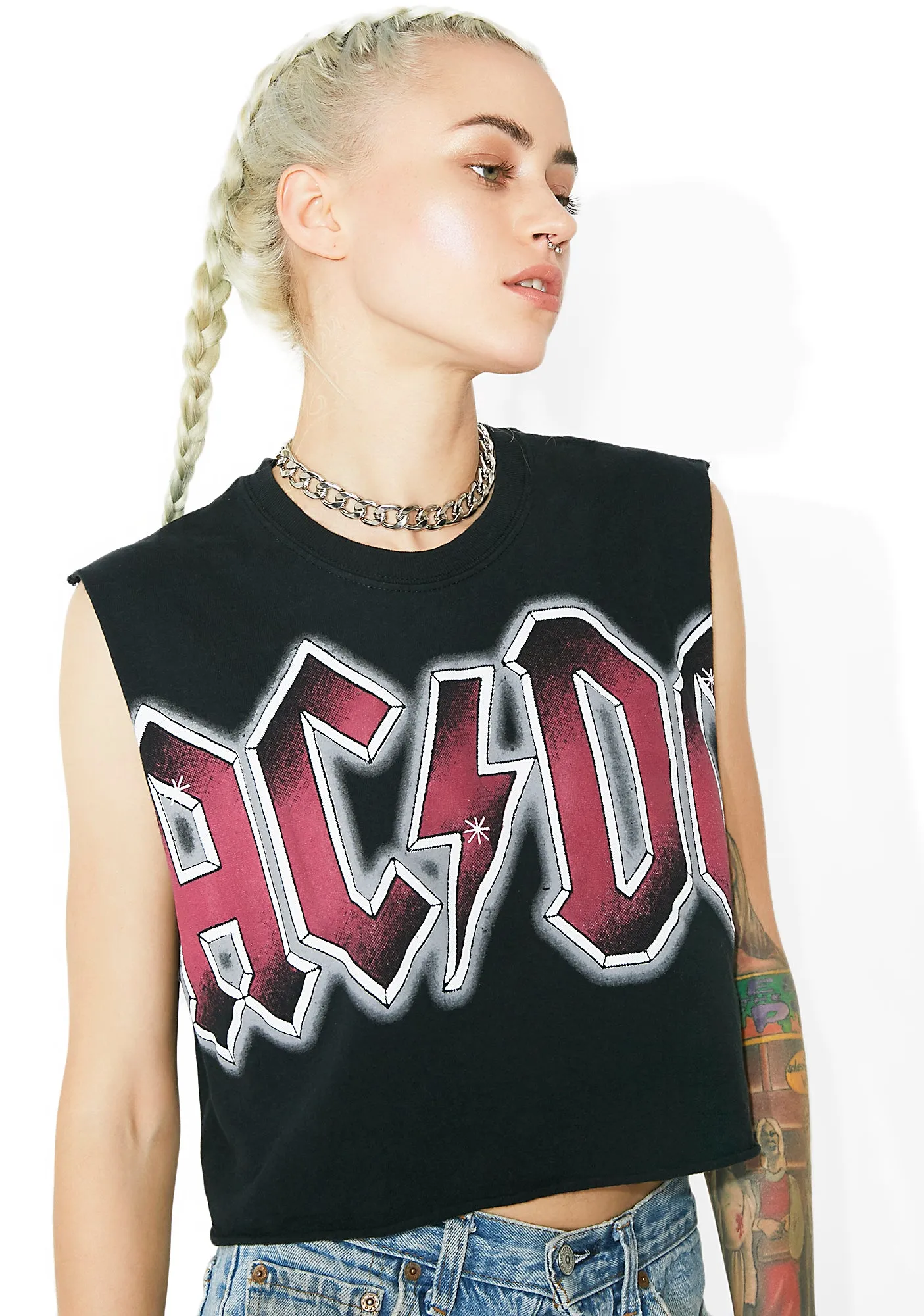 Shoot To Thrill Cropped Tee sold by Dolls Kill product image thumbnail 2