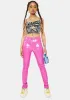 Hard To Read Zebra Print Tank Top sold by Dolls Kill