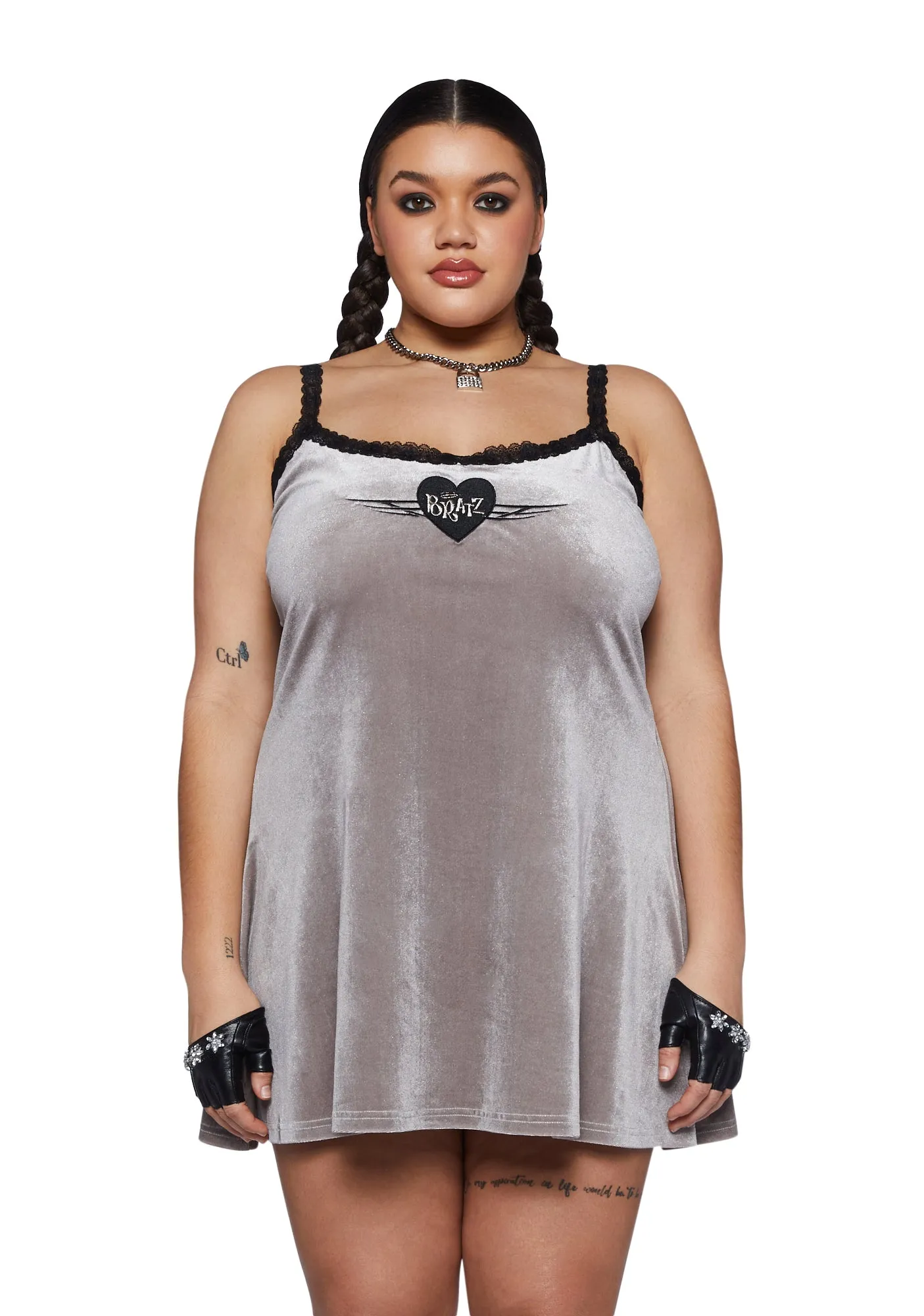 Plus You Wish Mini Dress sold by Dolls Kill