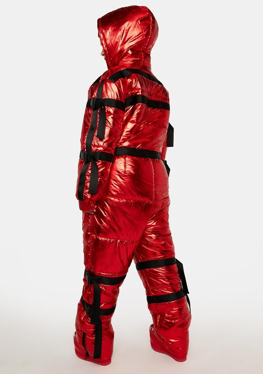 Plus Berry Delighted Metallic Snowsuit sold by Dolls Kill product image thumbnail 4