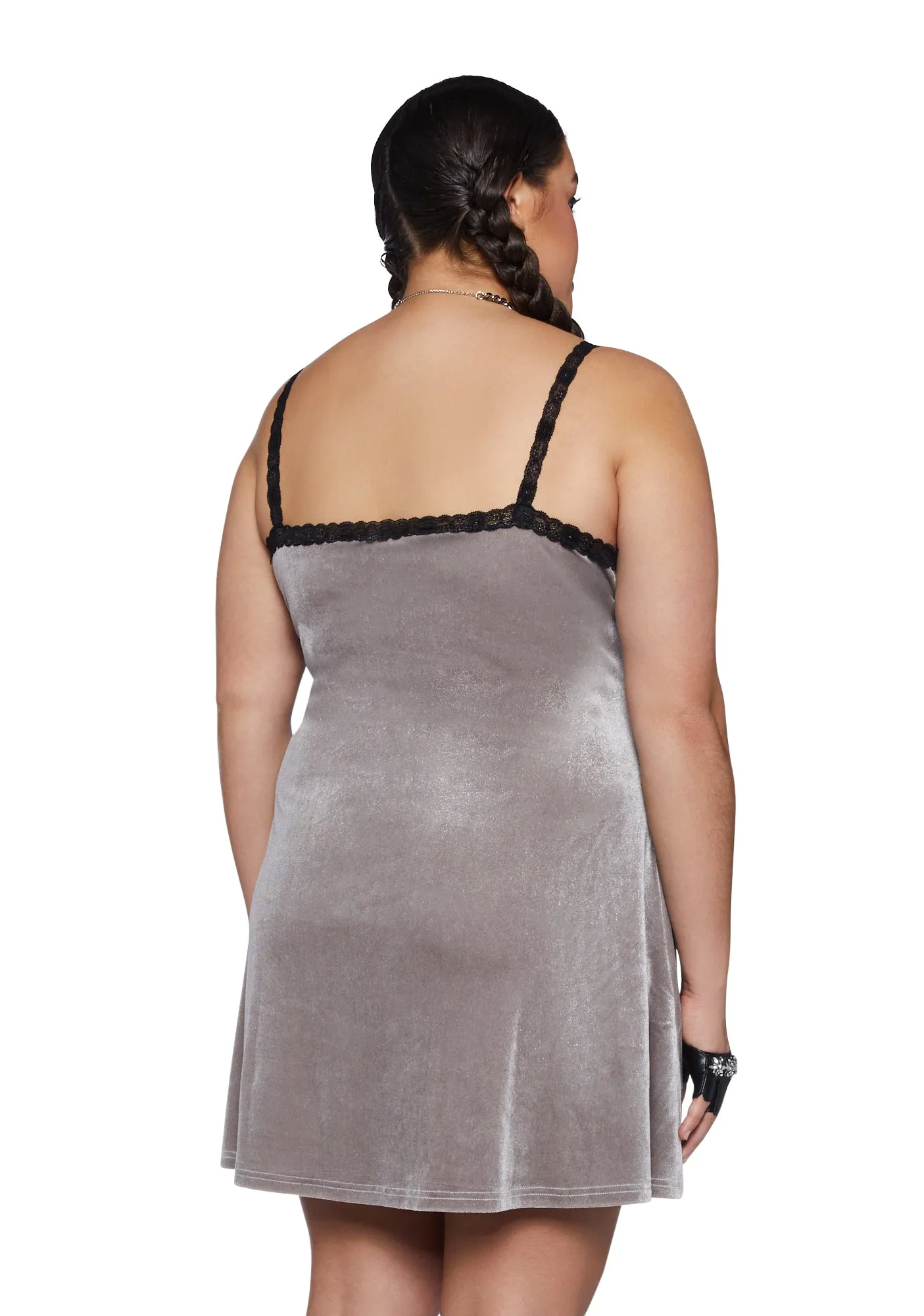 Plus You Wish Mini Dress sold by Dolls Kill product image thumbnail 4