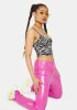 Hard To Read Zebra Print Tank Top sold by Dolls Kill