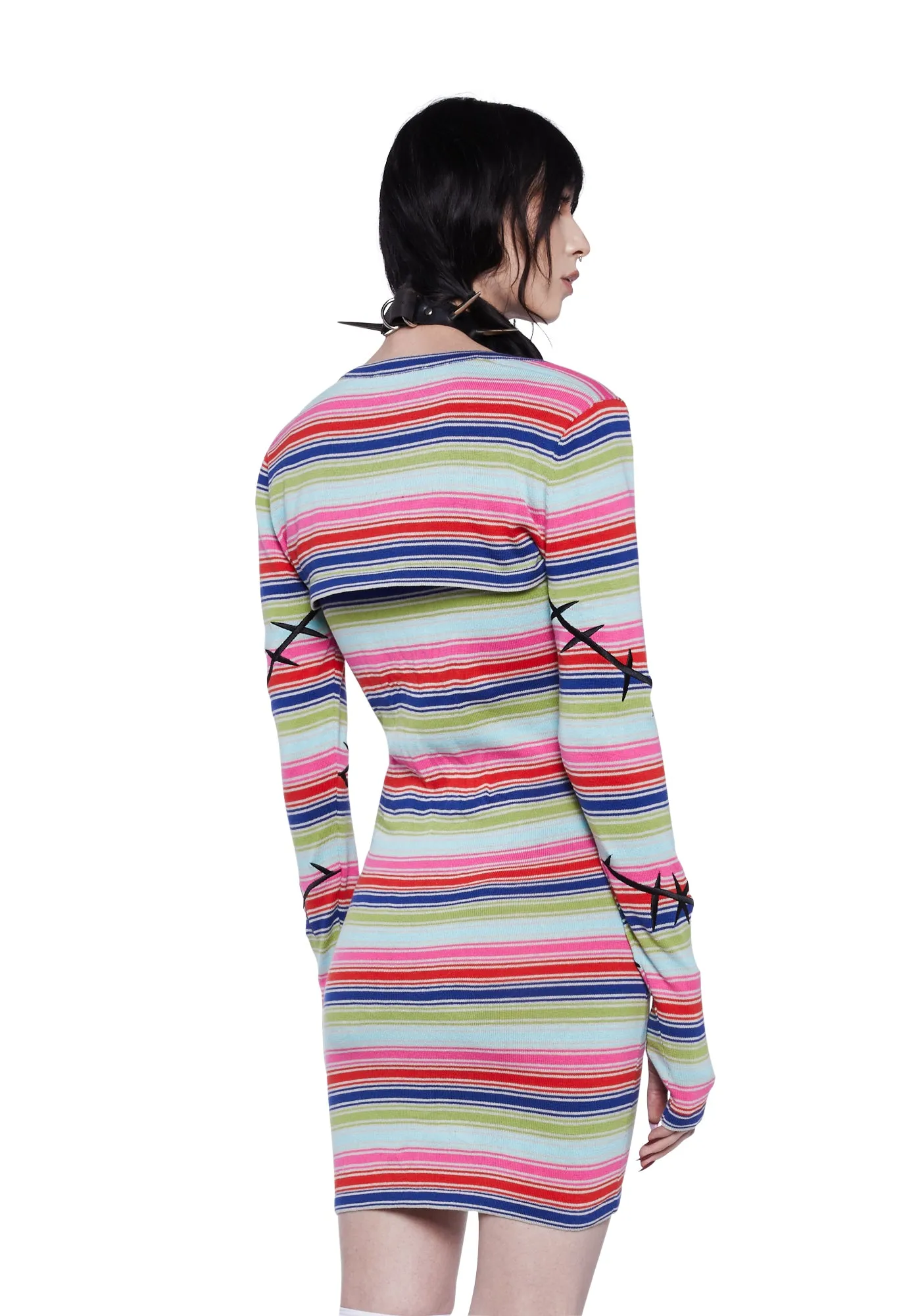 Seriously Crop Hoodie sold by Dolls Kill product image thumbnail 5