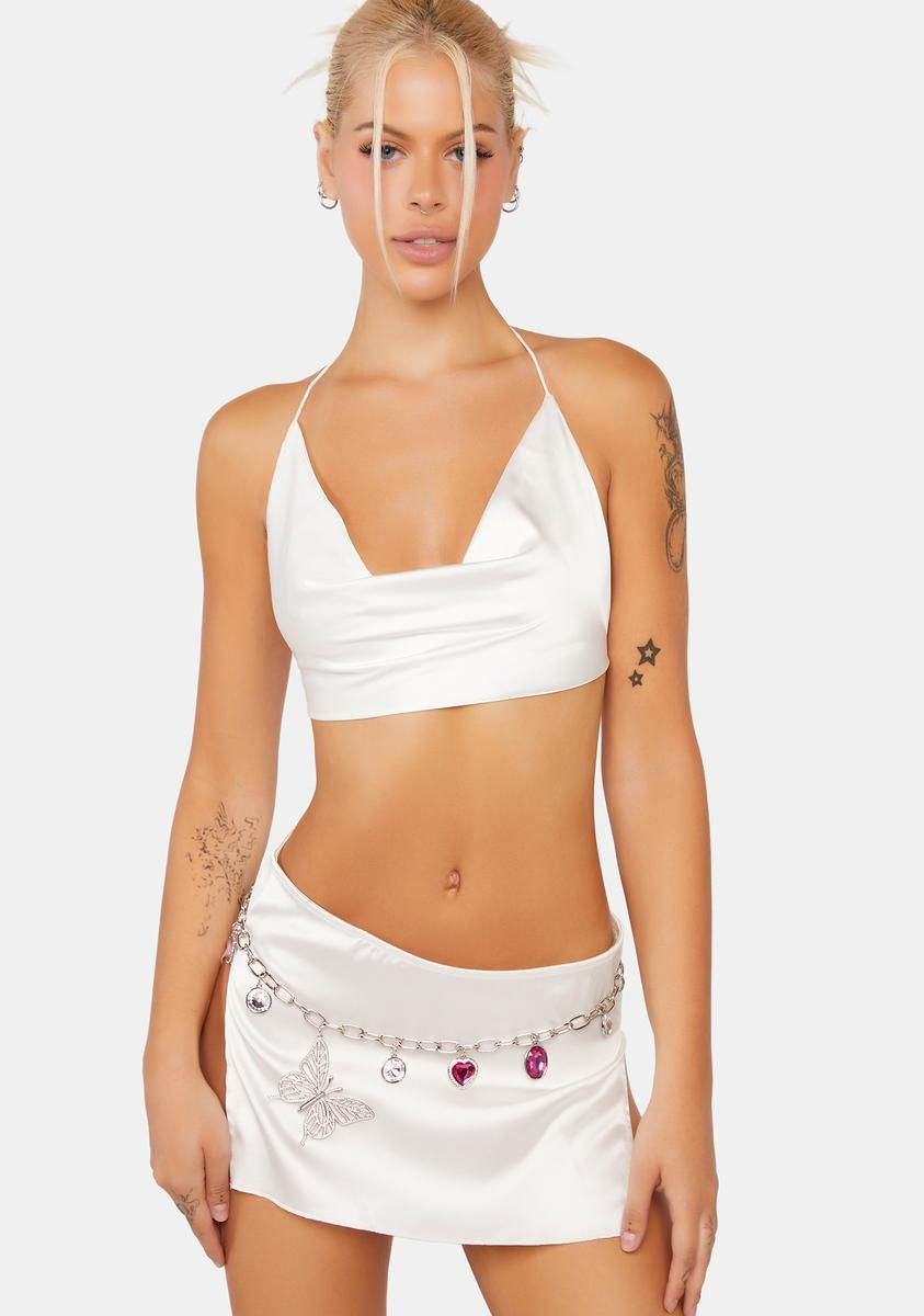 Challenge Me Skirt Set sold by Dolls Kill