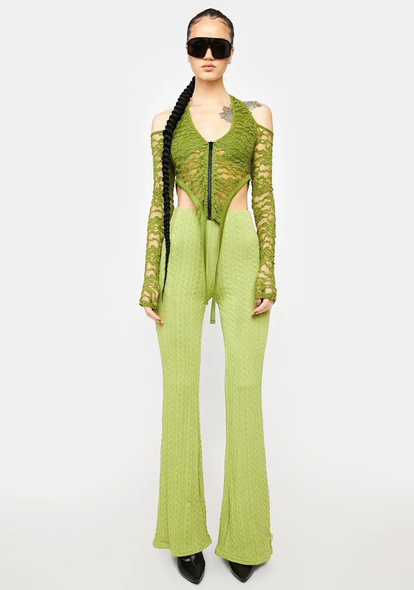 The Wait Is Over Flare Pants sold by Dolls Kill product image thumbnail 3