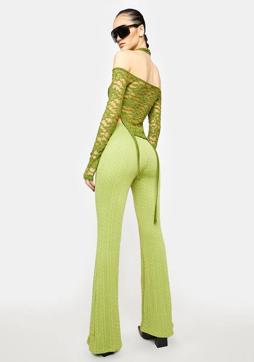 The Wait Is Over Flare Pants sold by Dolls Kill product image thumbnail 4