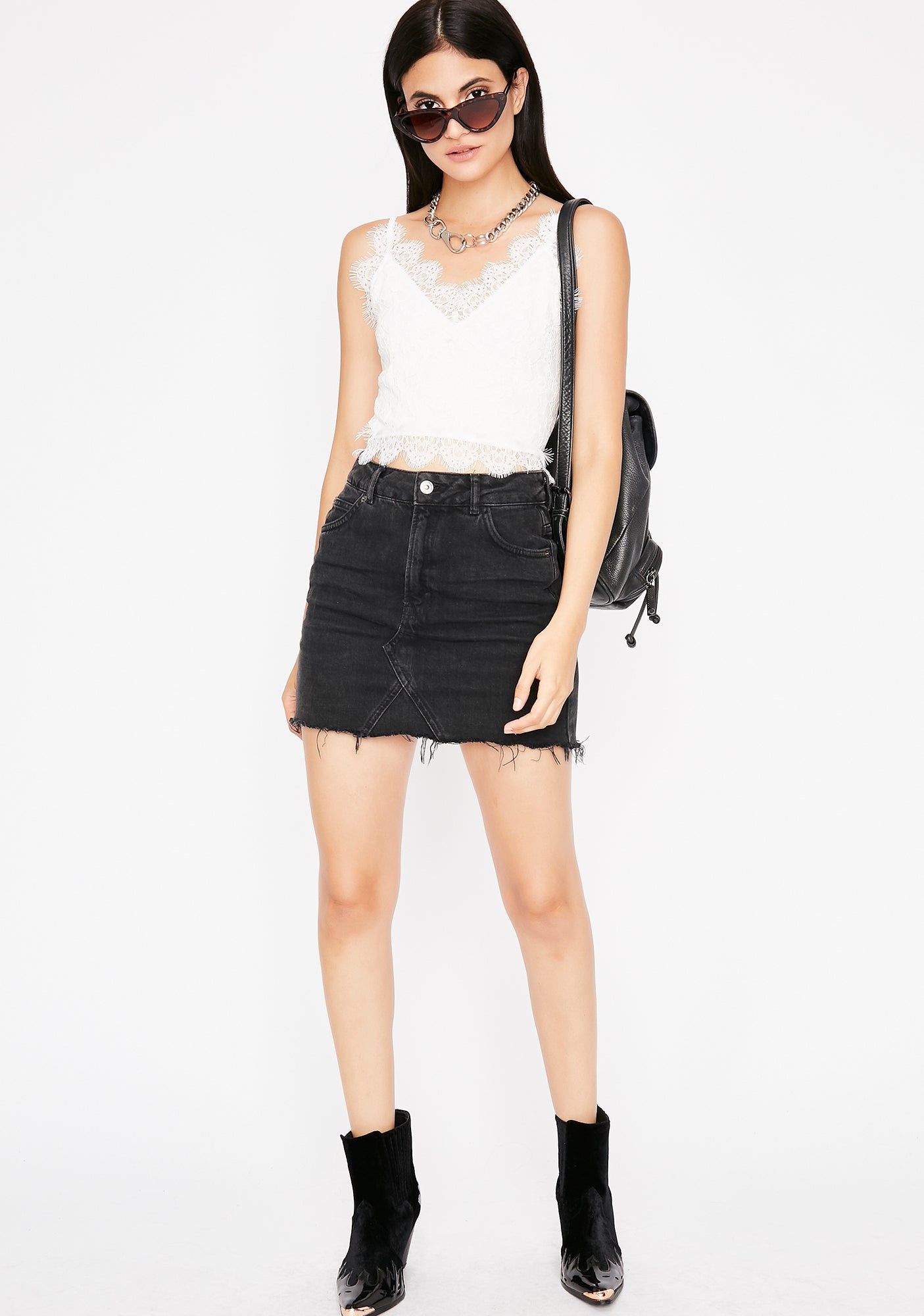 Angel Crushin' On Ya Lace Top sold by Dolls Kill product image thumbnail 3