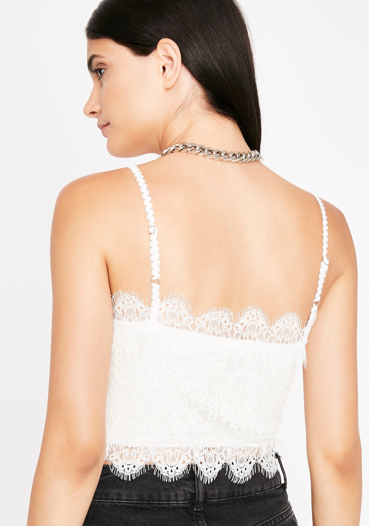 Angel Crushin' On Ya Lace Top sold by Dolls Kill product image thumbnail 4