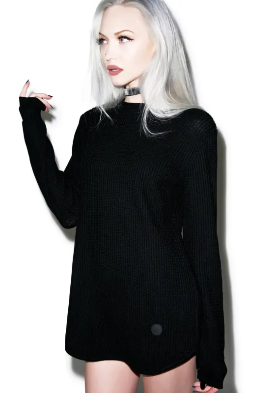 Waffle Zip Sweater made by UNIF