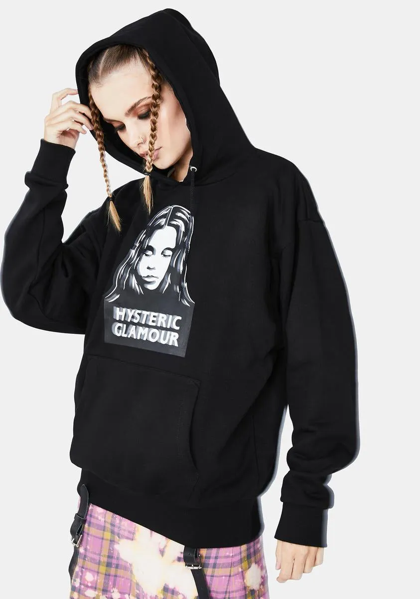 X Hysteric Glamour Hoodie Sweatshirt sold by Dolls Kill product image thumbnail 2