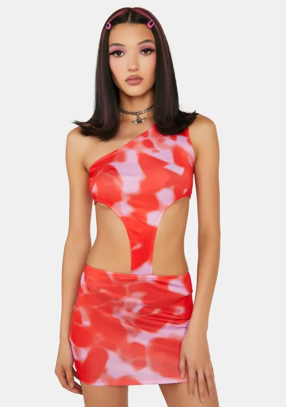 Bottlin' Flames Mini Dress sold by Dolls Kill