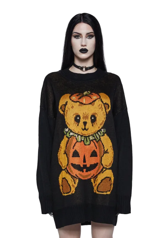 Possess Your Heart Oversized Sweater sold by Dolls Kill