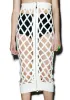 Open Cage Midi Skirt sold by Dolls Kill