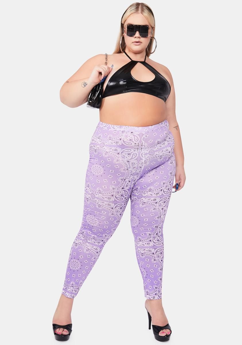 Gotta Paisley Rodeo Leggings sold by Dolls Kill product image thumbnail 3