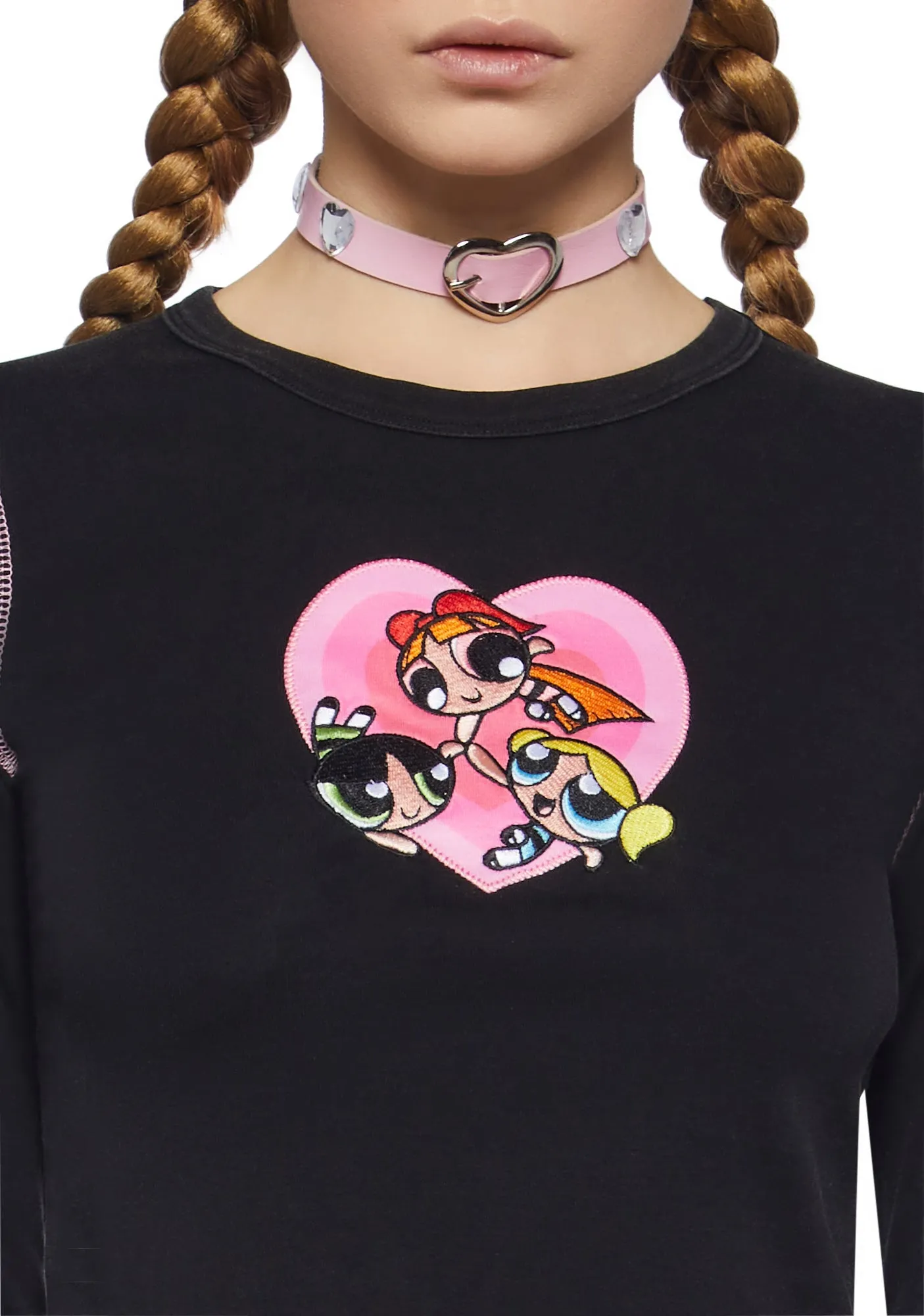 Teamwork Babes Long Sleeve Top sold by Dolls Kill product image thumbnail 4