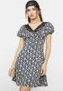 Thought Of U Floral Mini Dress sold by Dolls Kill