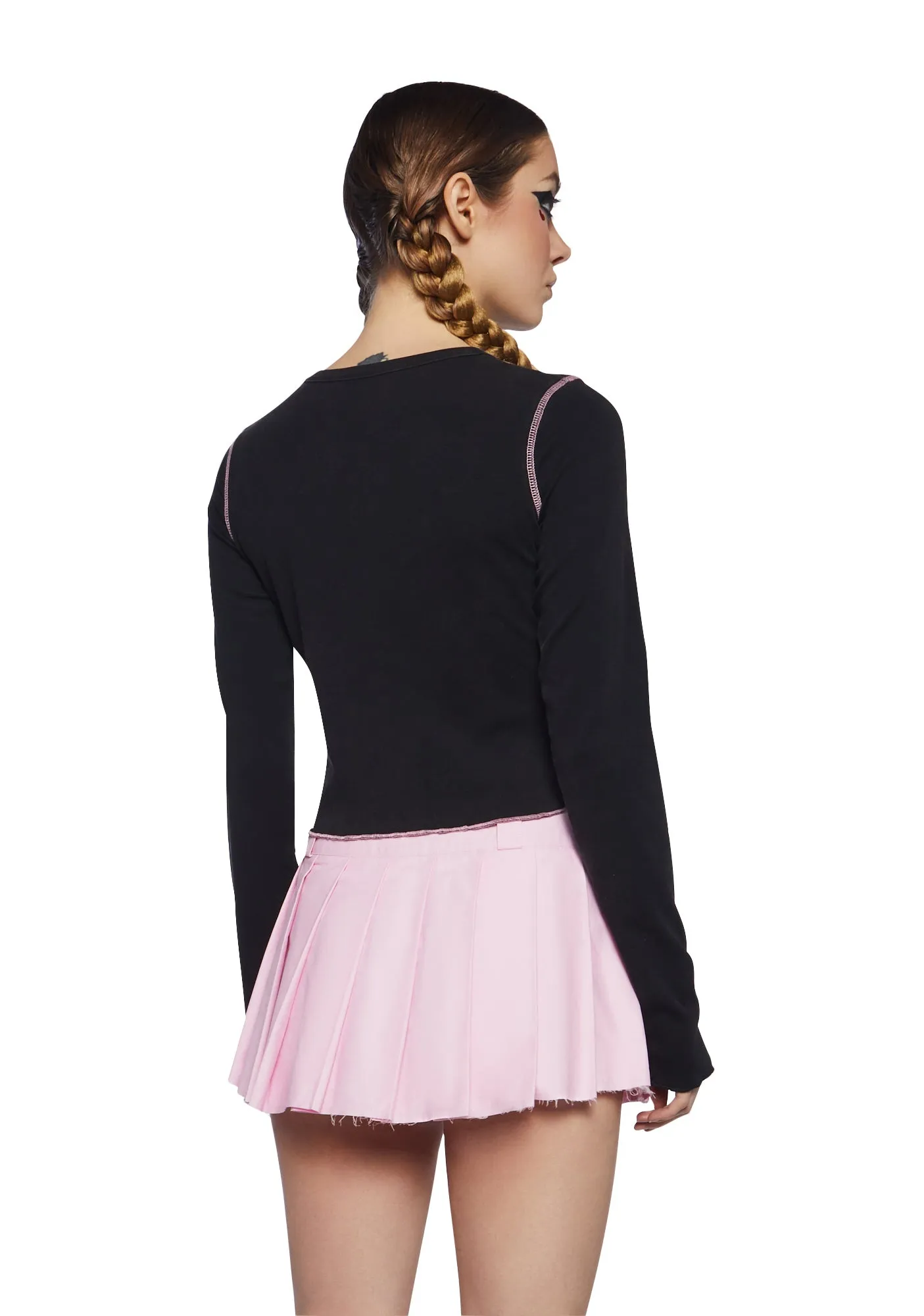 Teamwork Babes Long Sleeve Top sold by Dolls Kill product image thumbnail 5