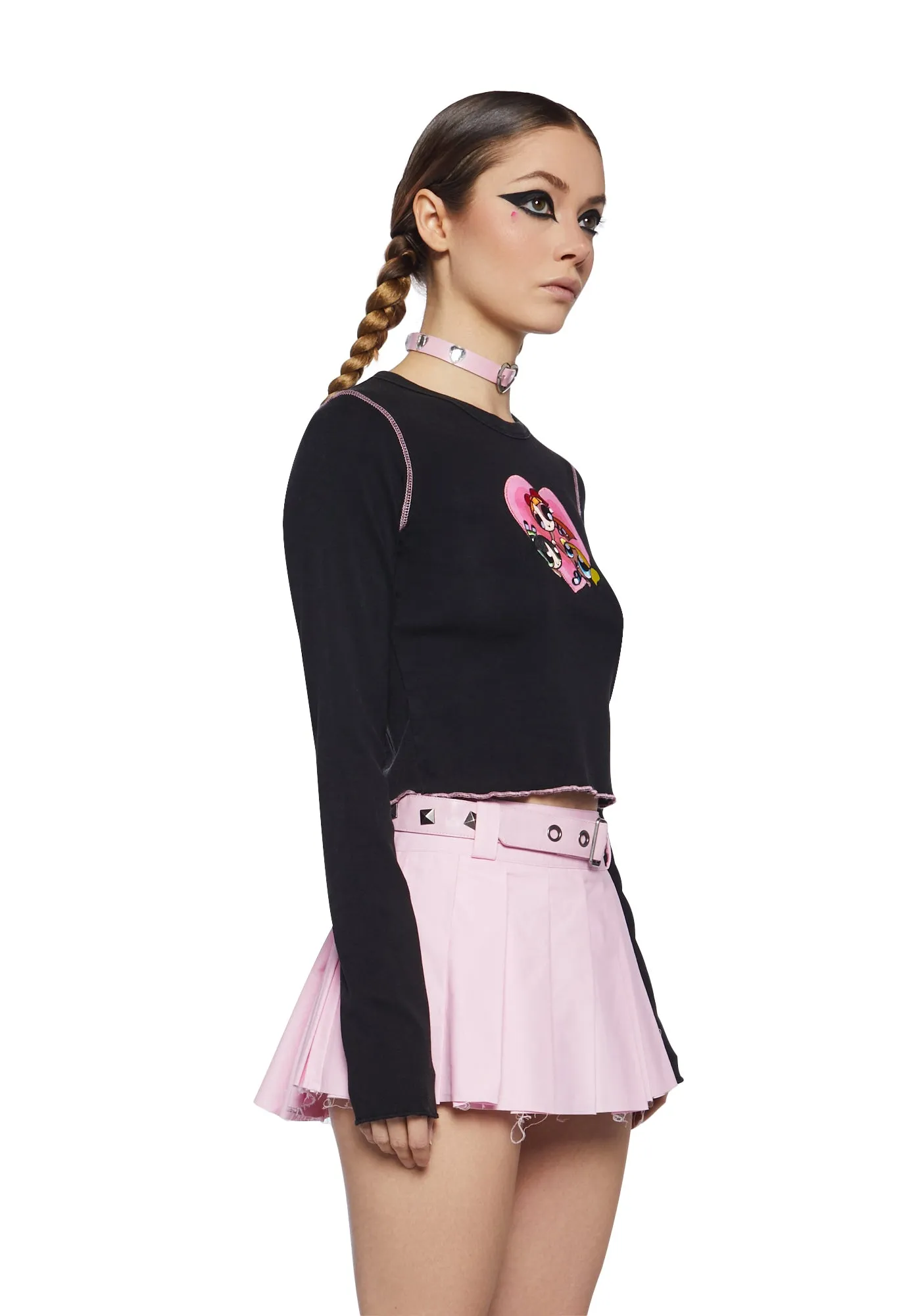 Teamwork Babes Long Sleeve Top sold by Dolls Kill product image thumbnail 3