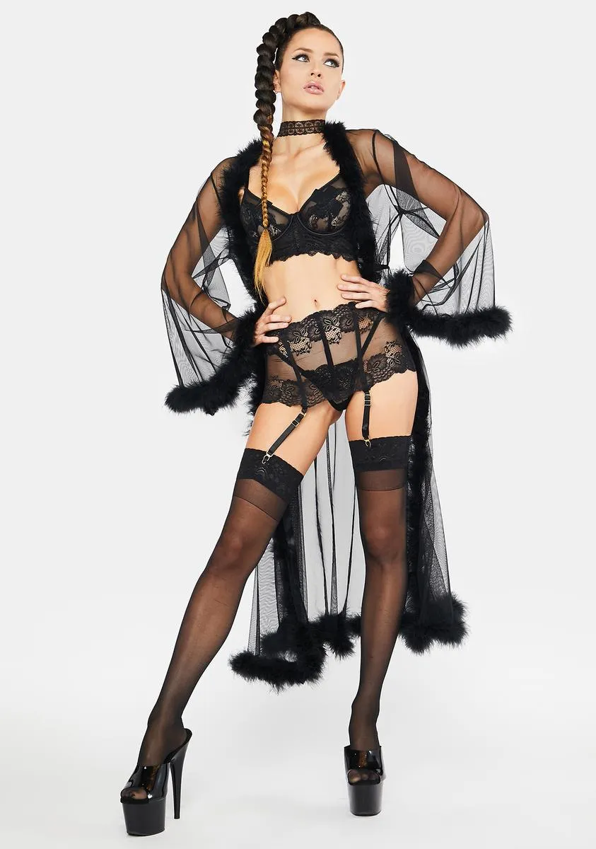 Alone Time Cincher And Thong Set sold by Dolls Kill product image thumbnail 3