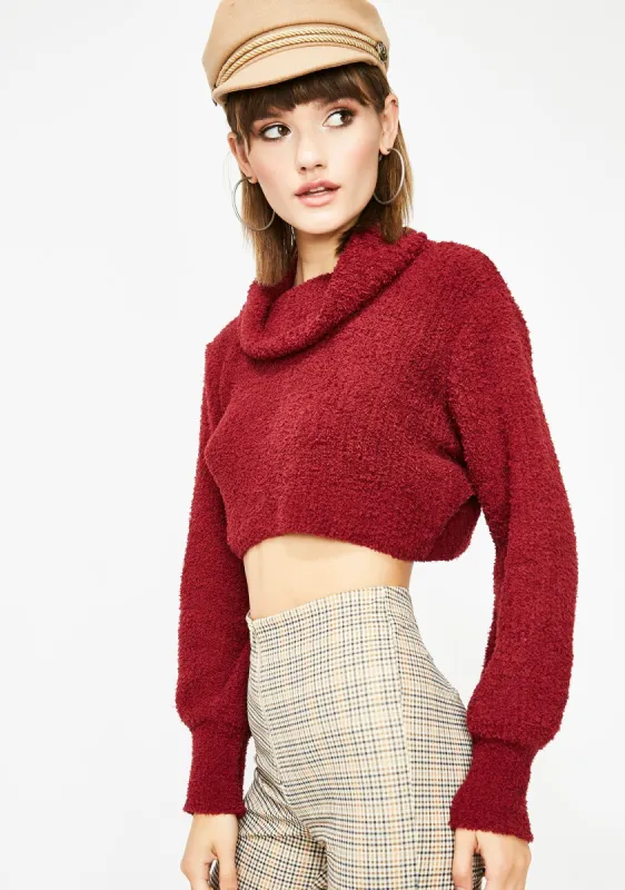 Likes For Likes Crop Sweater sold by Dolls Kill