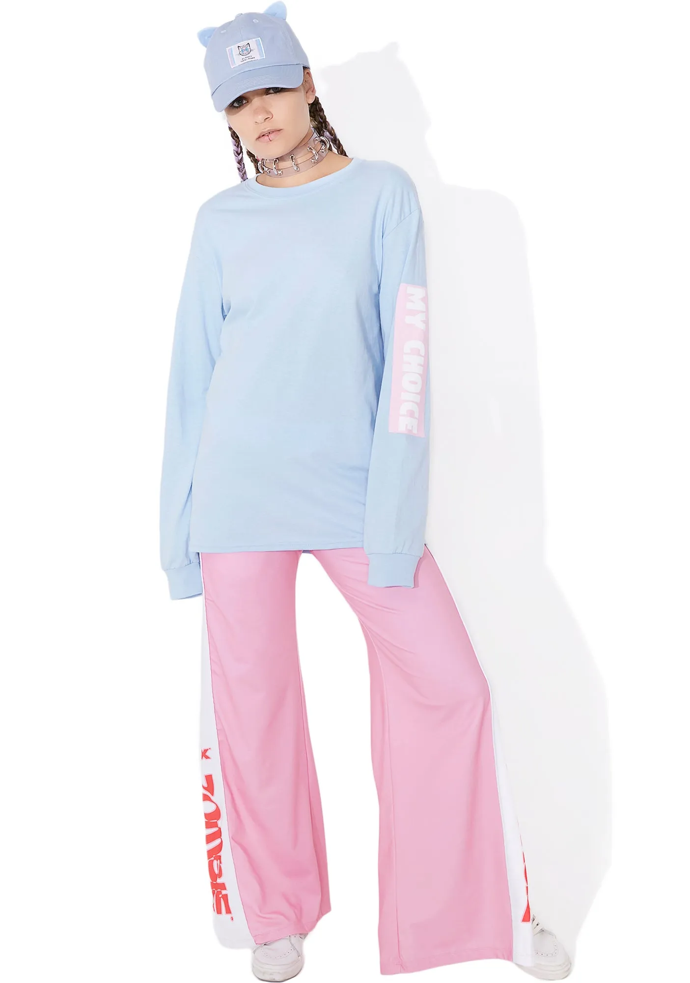 My Body My Choice Long Sleeve Tee sold by Dolls Kill product image thumbnail 5