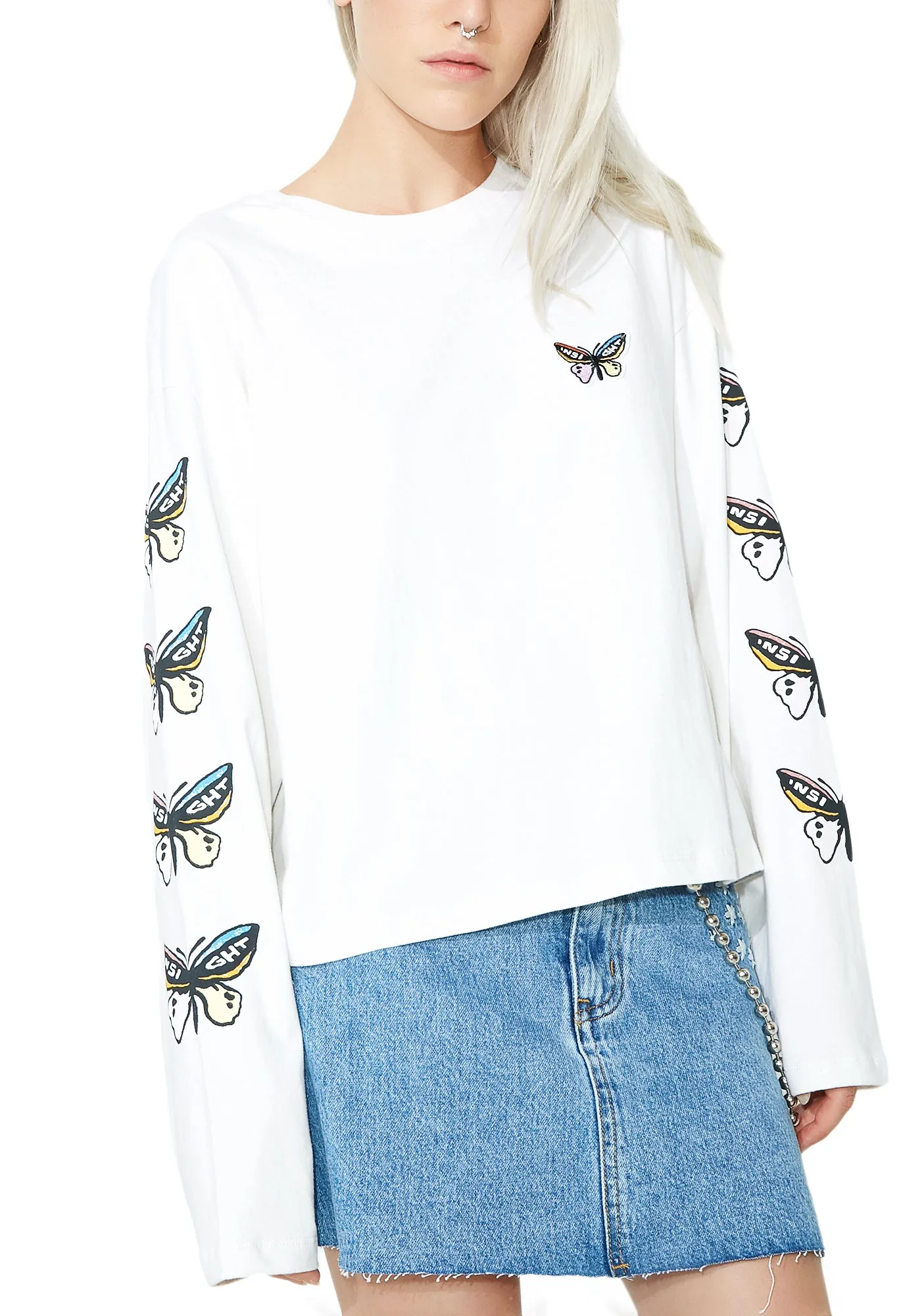 Crazy Town Arm Print Long Sleeve sold by Dolls Kill product image thumbnail 3