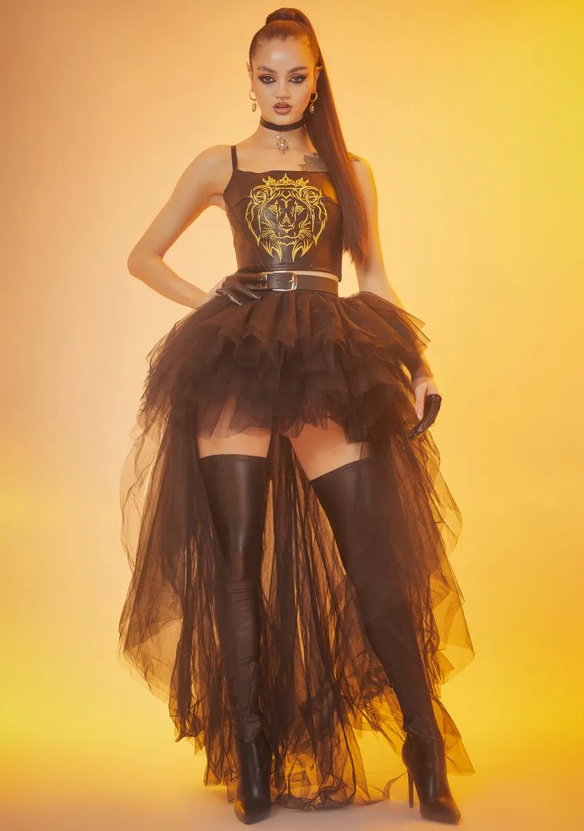 Put My Crown On Corset Top sold by Dolls Kill product image thumbnail 3