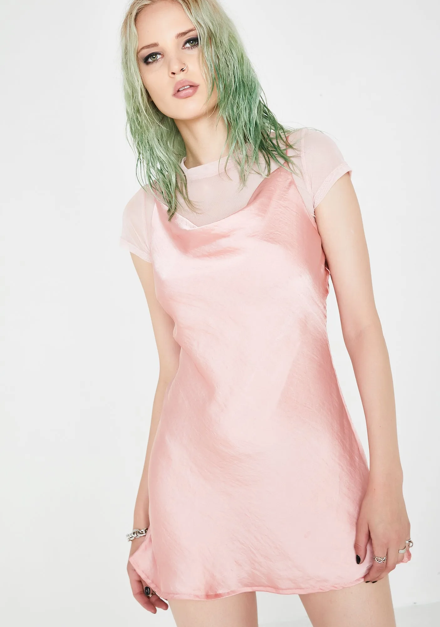 Sugar Love U Not Slip Dress sold by Dolls Kill