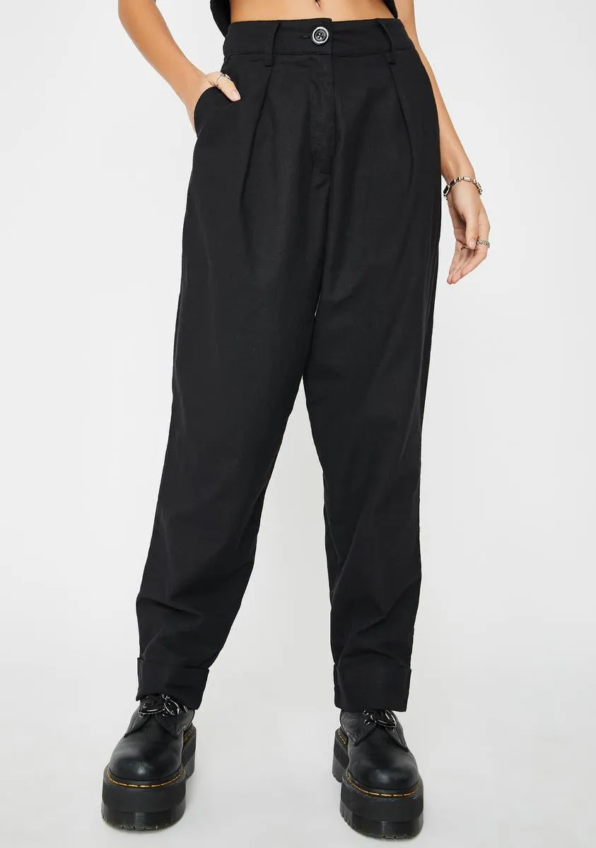 Misca High Waist Trousers sold by Dolls Kill product image thumbnail 2