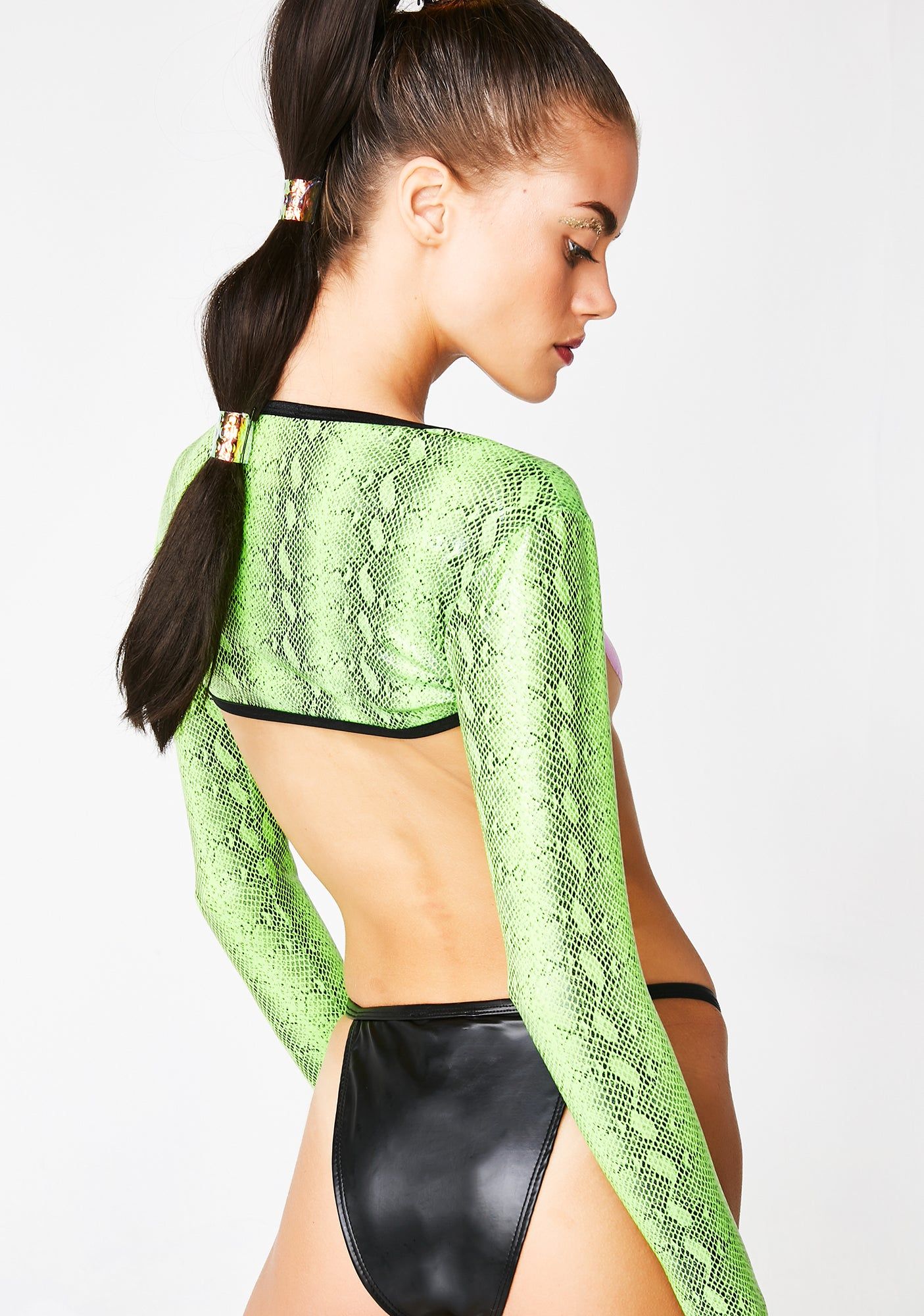 OG Sinner Snakeskin Shrug sold by Dolls Kill product image thumbnail 4