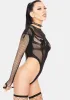 Untame Me Fishnet Teddy sold by Dolls Kill