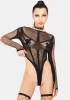 Untame Me Fishnet Teddy sold by Dolls Kill