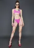 Fuchsia Better Than The Hype Lingerie Set sold by Dolls Kill