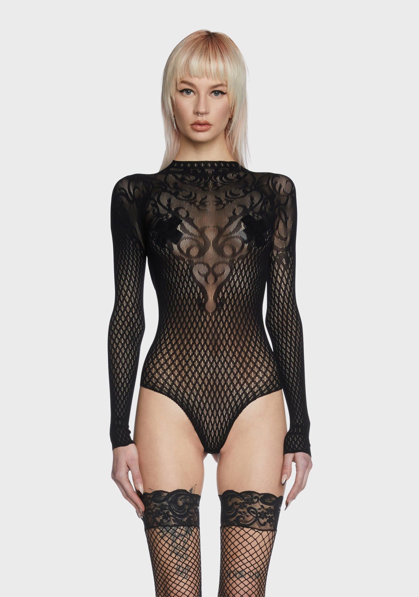 A Wicked Game Bodysuit sold by Dolls Kill