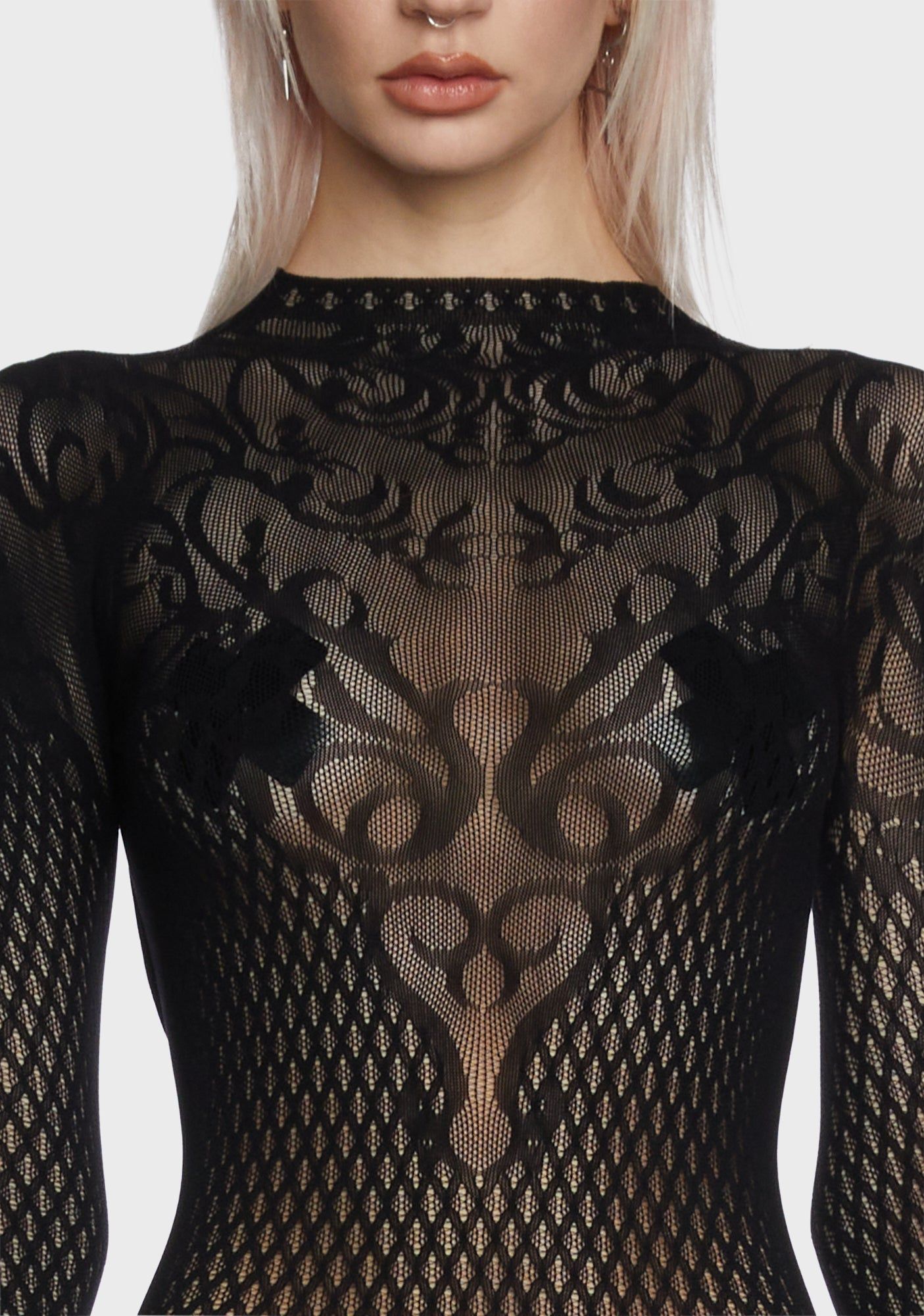 A Wicked Game Bodysuit sold by Dolls Kill product image thumbnail 2
