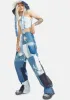Reworked Denim Patchwork Jeans sold by Dolls Kill