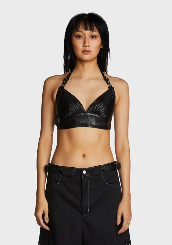 Light Up Bra sold by Dolls Kill