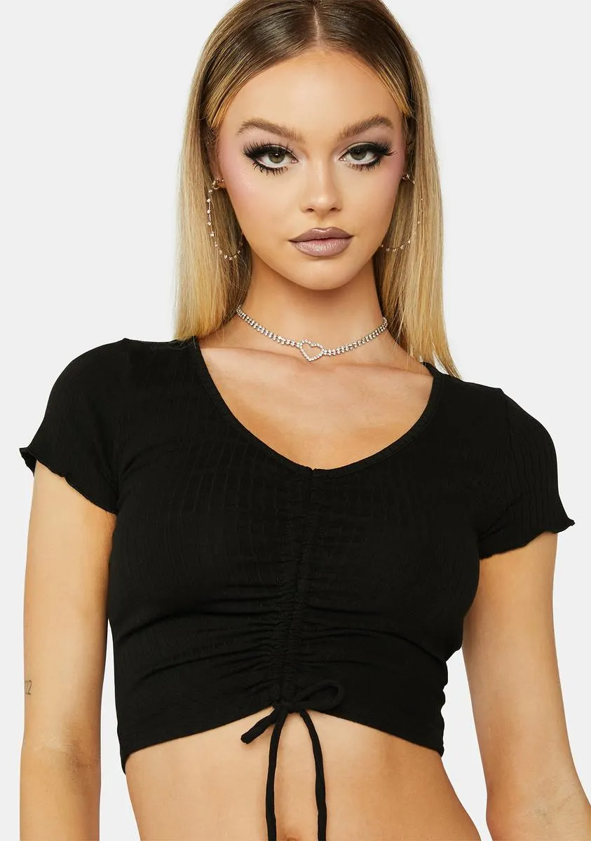 Be Seeing You Crop Top sold by Dolls Kill